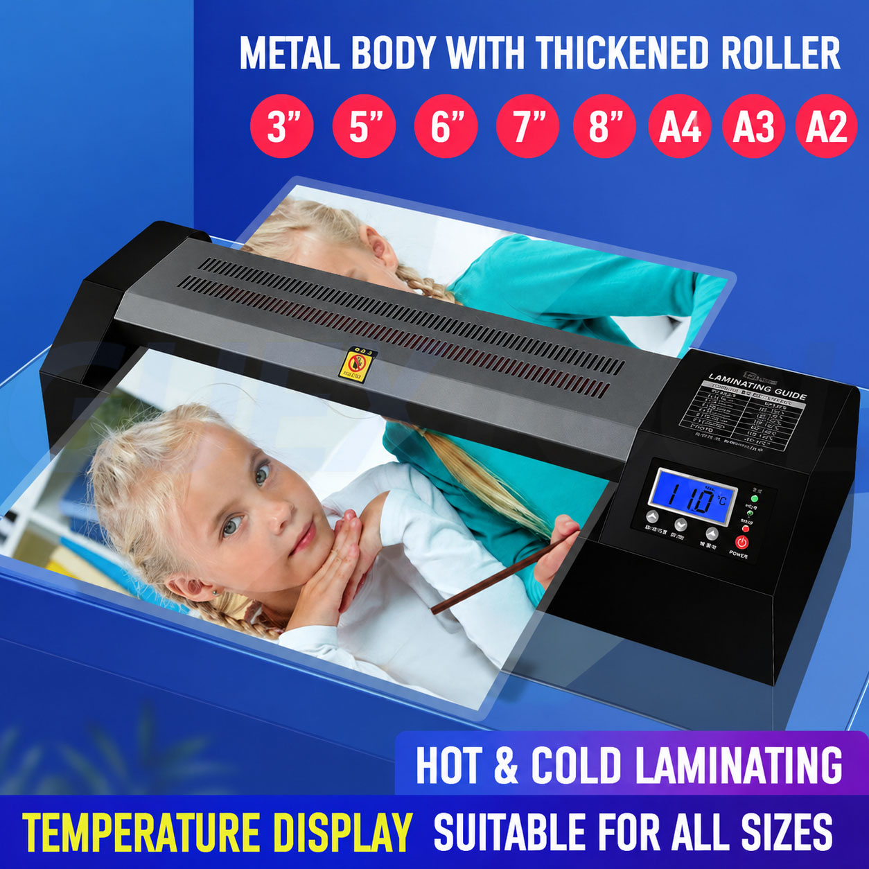 A3 Automatische Laminiermaschi – Laminator A3 Hot Bewertung und Preis