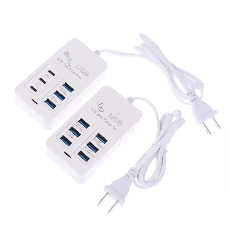 1PC UNS Stecker 6Ports Multipo – Multi Port Usb Hub Bewertung und Preis