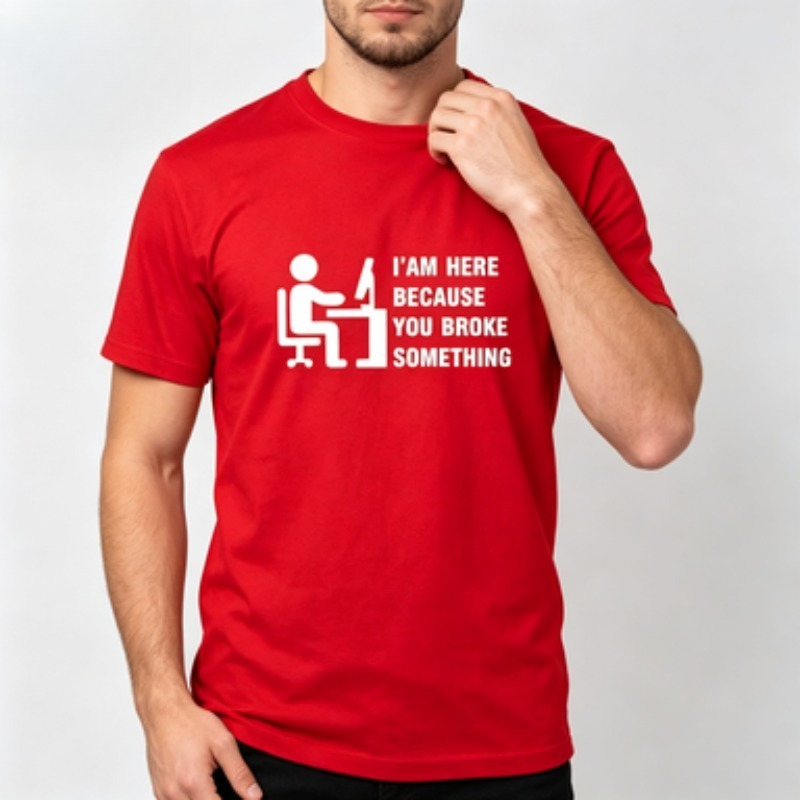 Weiches Baumwoll-T-Shirt für H – Tech Office Worker Bewertung und Preis