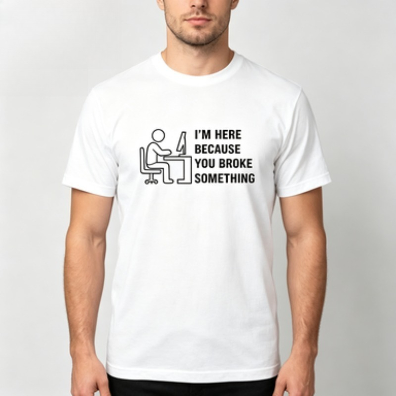 Weiches Baumwoll-T-Shirt für H – Tech Office Worker Bewertung und Preis