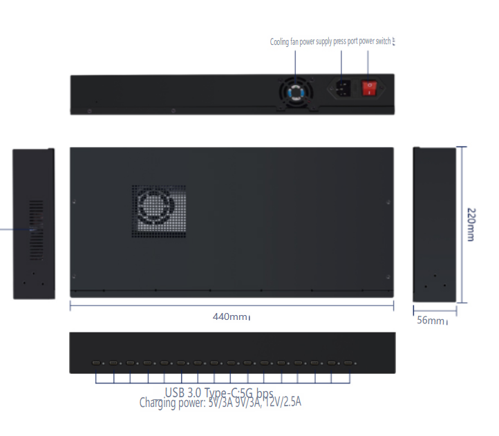 HUB-Splitter Multi-Port-Erweit – Multi Port Usb Hub Bewertung und Preis