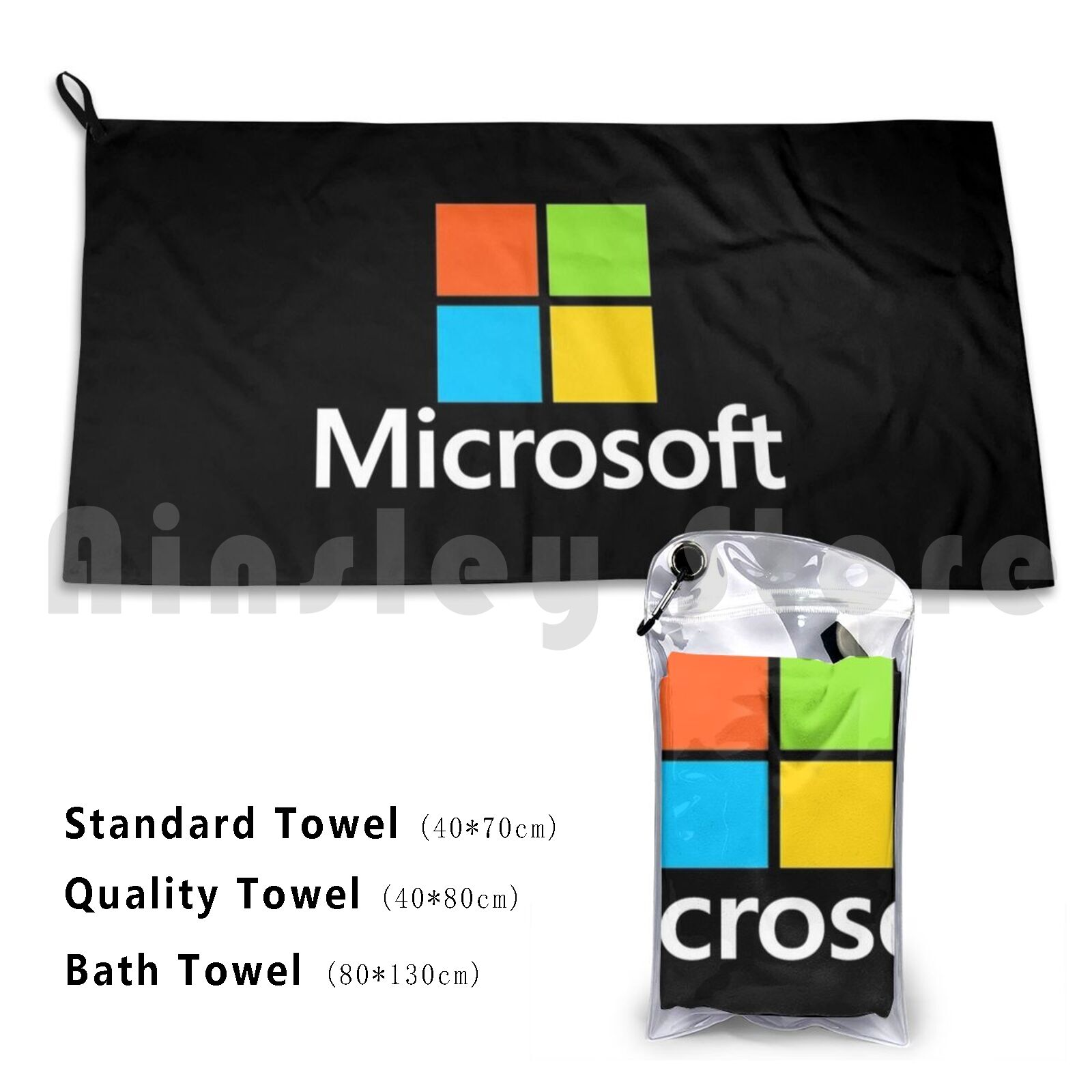 Microsoft Typ Badetuch Strandk – Office Tech Logo Bewertung und Preis