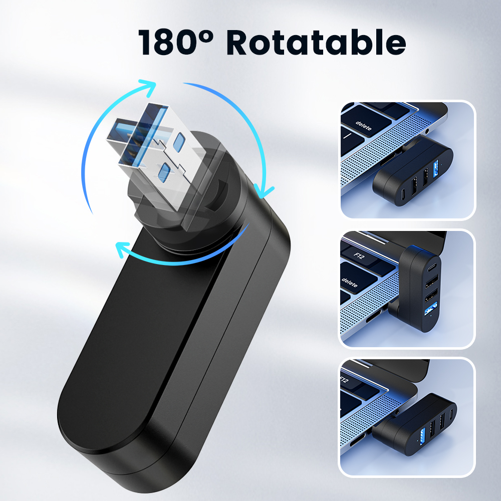 4-Port Multi USB 2.0 HUB Mini  – Multi Port Usb Hub Bewertung und Preis